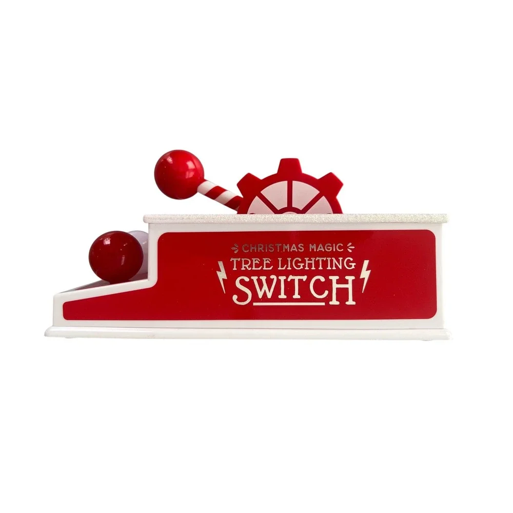 Mr. Christmas Magic Tree Lighting Switch Red White Decorative Lever 62231